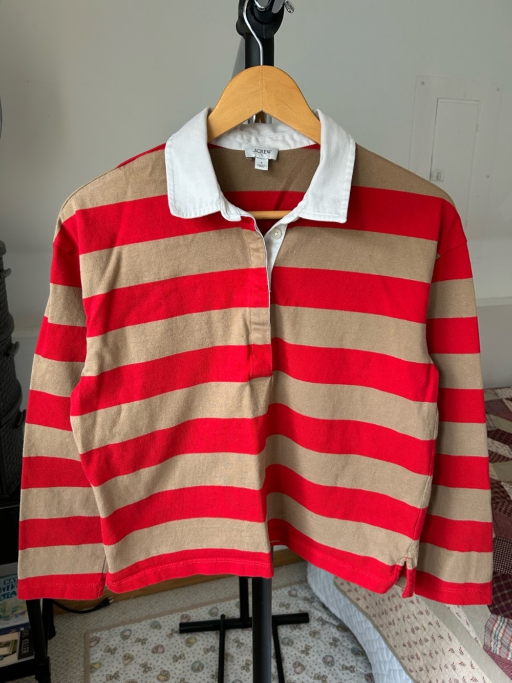 J. Crew Striped Rugby Shirt